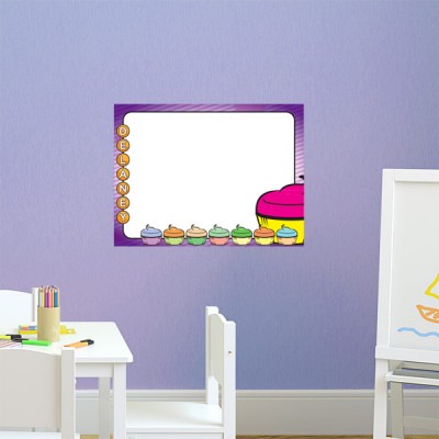 Cupcake Dry Erase On Wall