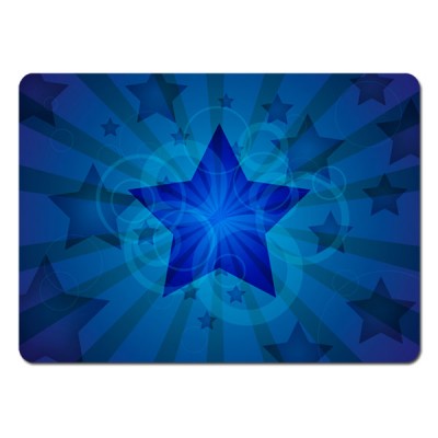 Blue Star Rays Skin