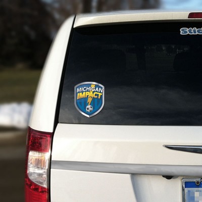 Michigan Impact Soccer Car Sticker