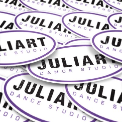 Custom Oval Stickers