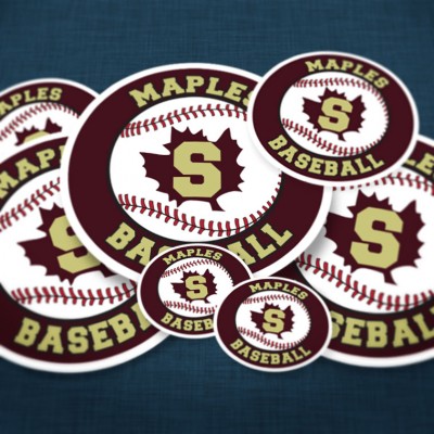 Custom Die Cut Round Restickable Stickers