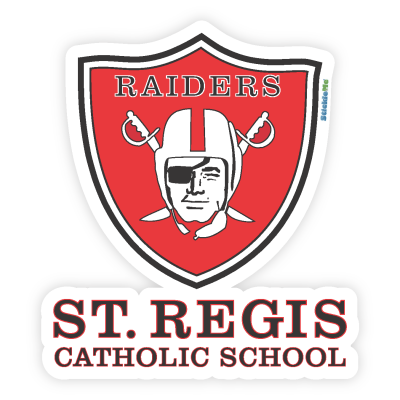 St Regis Raiders Car Sticker