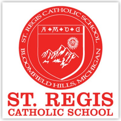 St. Regis Catholic Square Sticker
