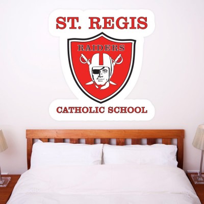 St. Regis Raiders Removable Sticker