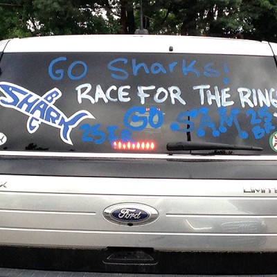 Restickable Car Graphic
