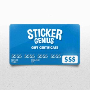Sticker Genius Gift Card