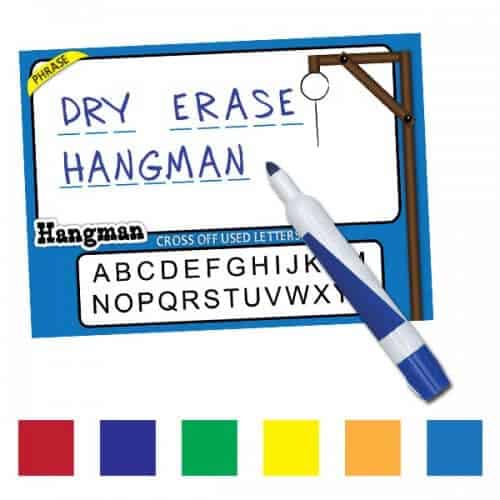 Hangman Word Game Dry Erase Board Games Sticker Genius