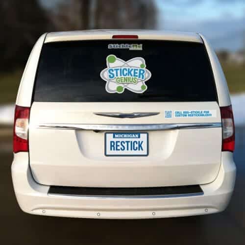 Car Window Decals for Business Custom Car Window Decals