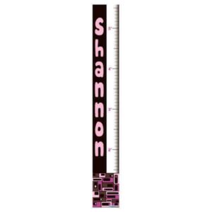 Pink Rectangles Growth Chart