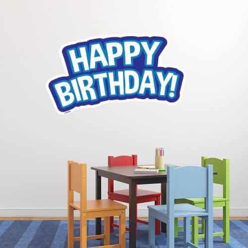 Happy Birthday Wall Decals Birthday Wall Stickers