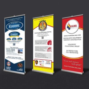 Retractable Custom Trade Show Banner Stands