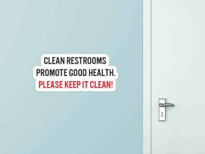 Hospital Sticker Signs | Common Hospital Signage | Sticker Genius