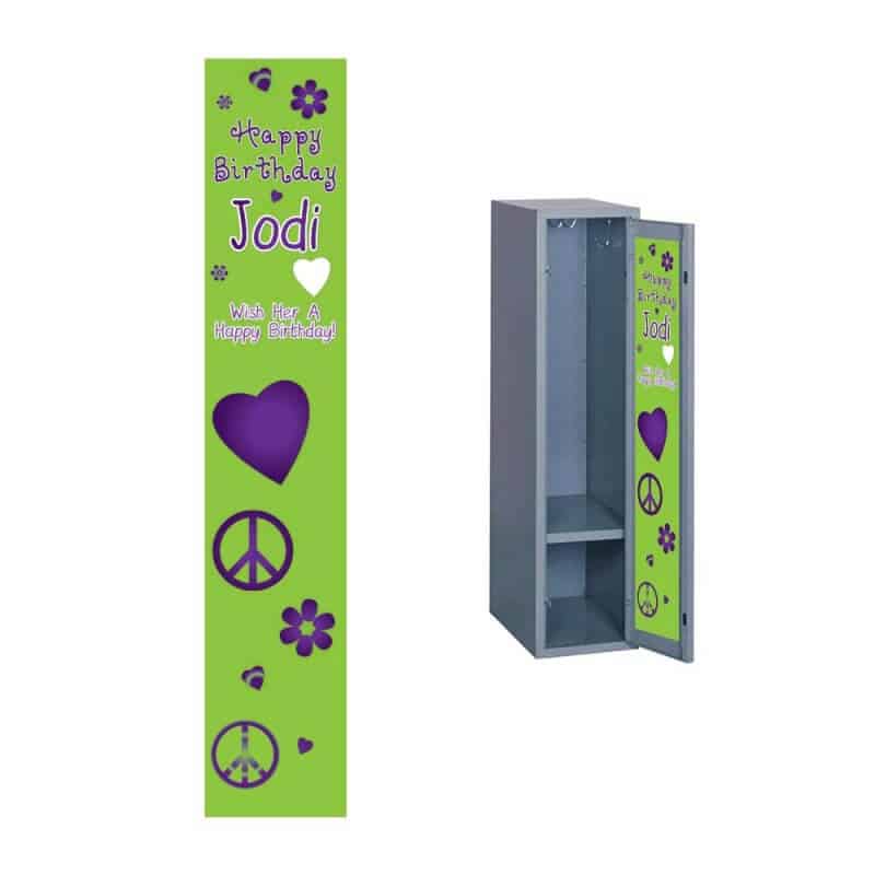 Repositionable Stickers | School Locker Decals | Sticker Genius