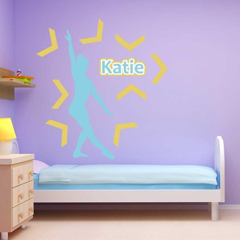 Landing Arrows Gymnastics Wall Decal Package Sticker Genius