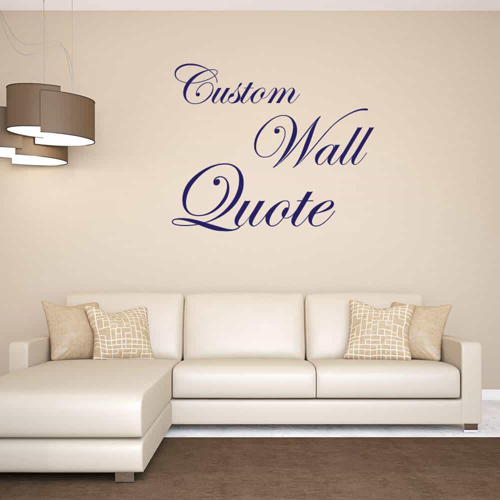 Custom Wall Decals Quotes Wall Quote Decals Sticker Genius