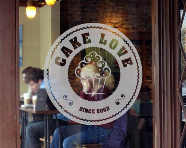 Frosted Glass Decals | Etched Glass Decals | Sticker Genius