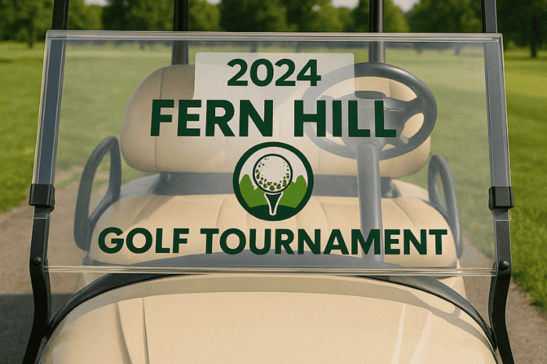 Golf Cart Lettering | Golf Cart Sticker | Decals For Golf Carts