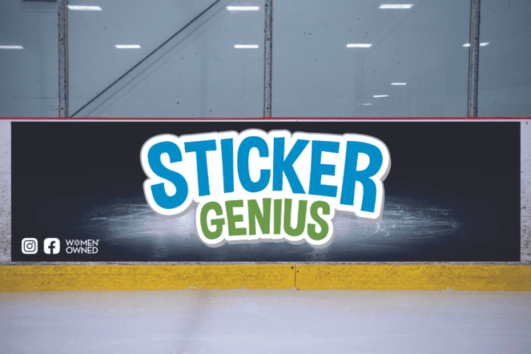 Hockey Dasher Board Graphics for Sale Sticker Genius