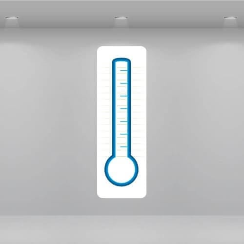 Goal Tracker Thermometer Dry Erase Thermometer