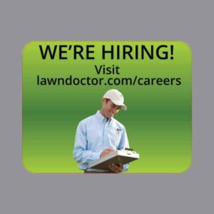 Lawn Doctor is Hiring with Website Artwork