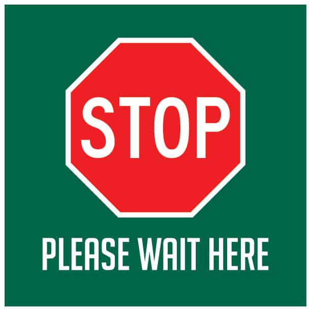 Cartello Sicurezza Stop Germi – Plastica Rigida 3mm 150x200mm – Segnale Obi Obbligo