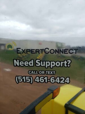 ExpertConnect VoiceHub Clear Decal