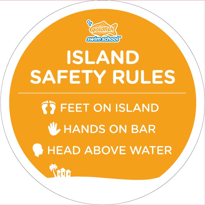 Island Safety Rules 11 inch