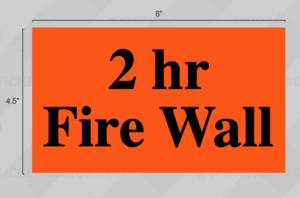 Roncelli 2 Hr Fire Wall